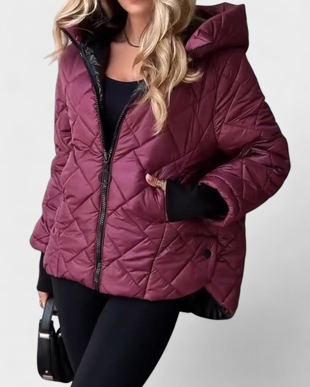 Ema™ | Stylová bunda s kapucí