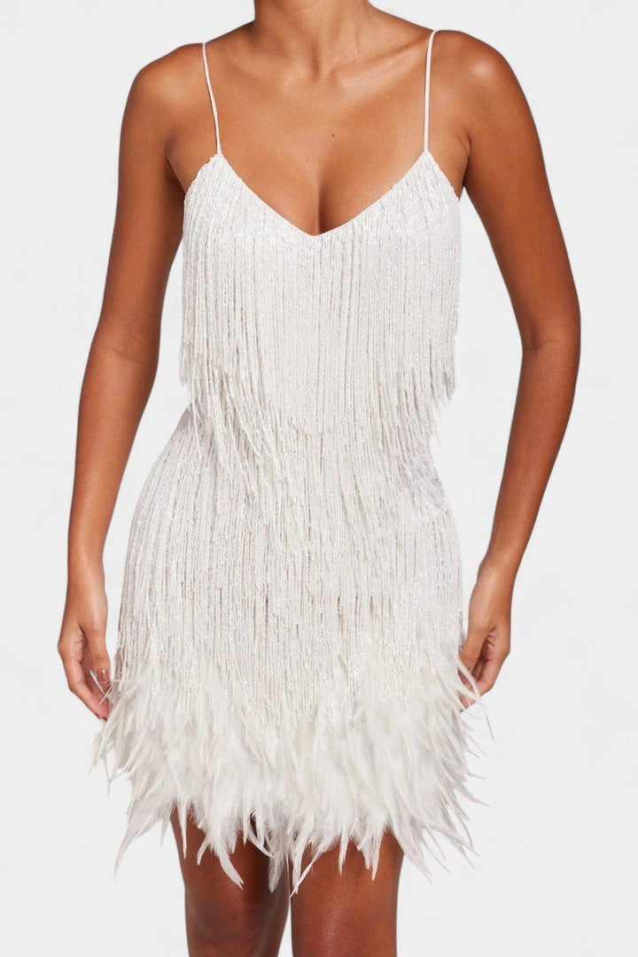 Adena Mini Peříčková Šaty™ | Stylové