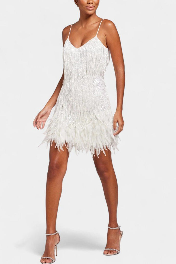 Adena Mini Peříčková Šaty™ | Stylové