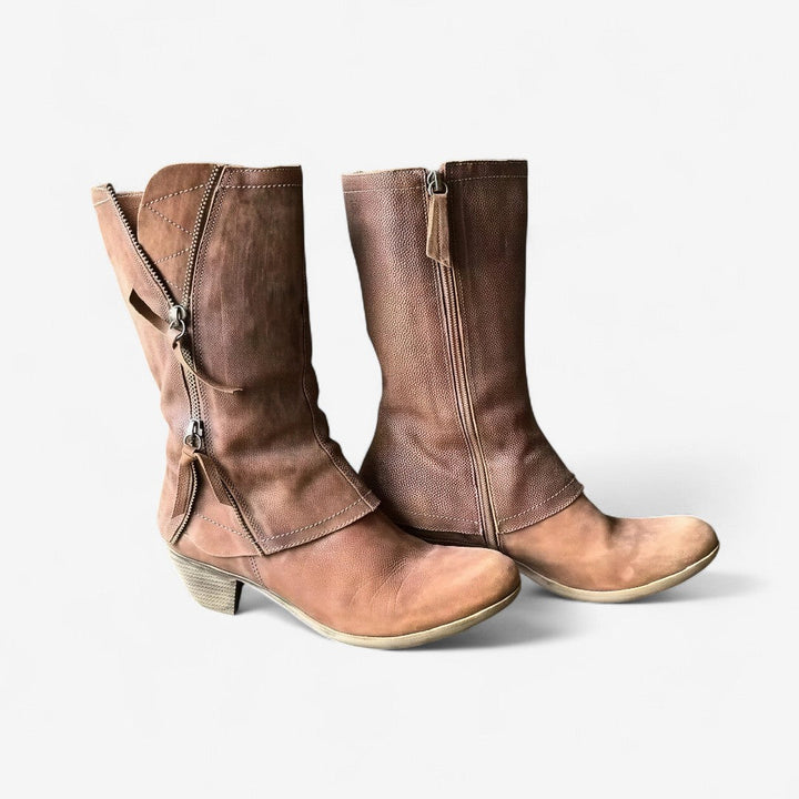 Amparo™ Klasické Kožené Č boots