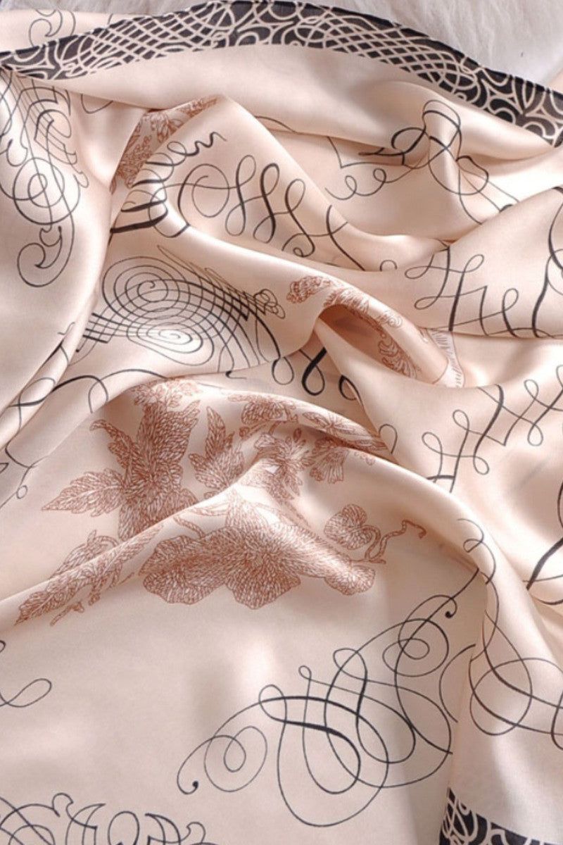 Benátský šátek (100 % hedvábí - 68 cm)