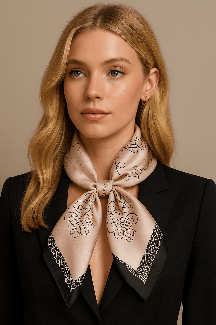 Benátský šátek (100 % hedvábí - 68 cm)