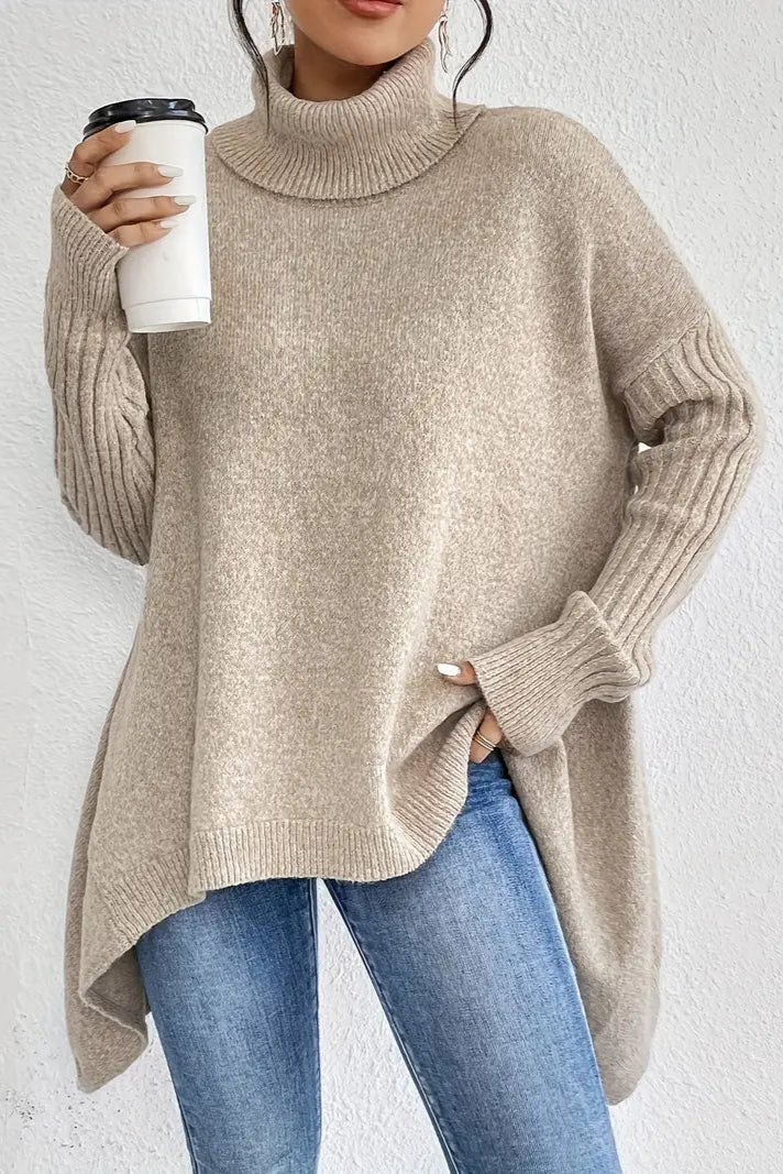 Brigitte™ dlouhý svetr – Stylový & nadčasový