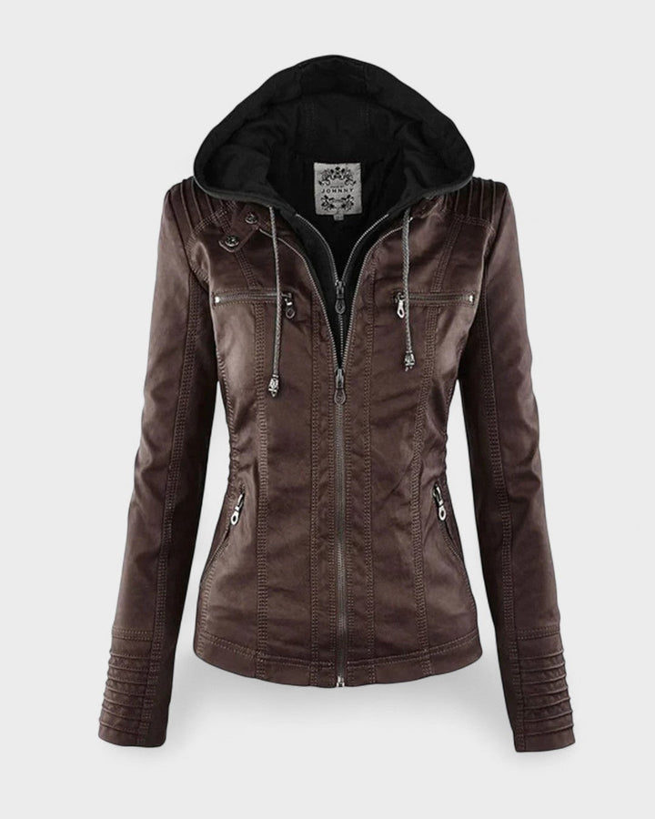 Klára™ | Kožená bunda
