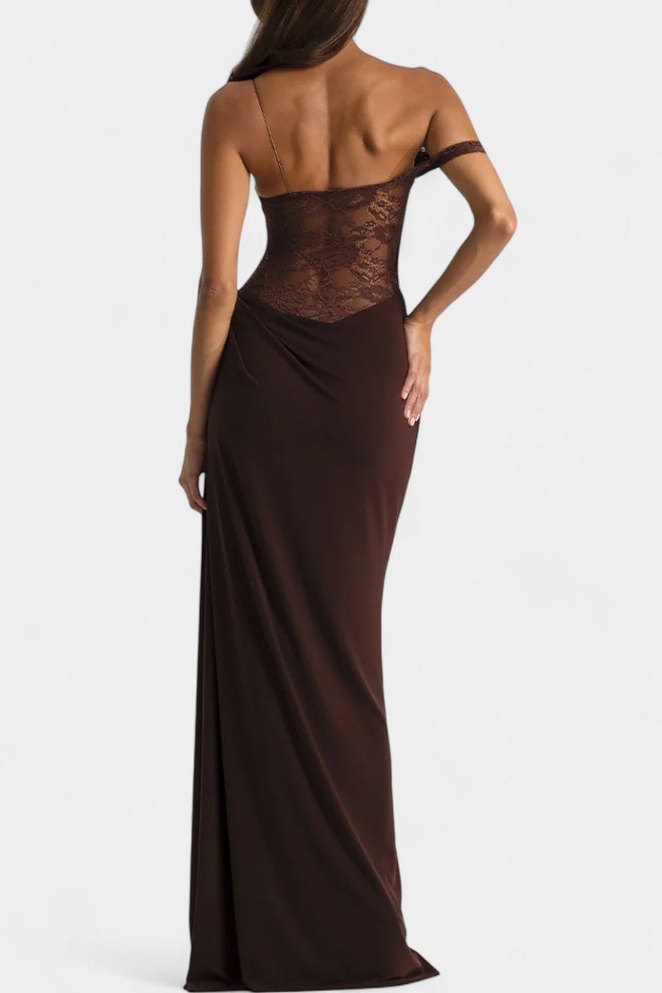 Castanza™ | Asymetrická krajková šaty