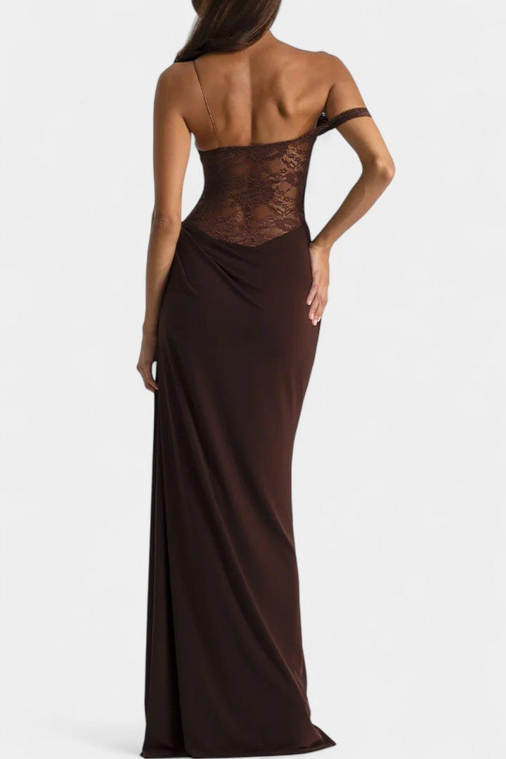 Castanza™ | Asymetrická krajková šaty