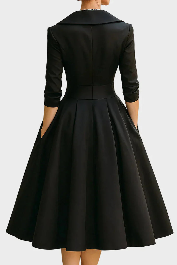 Ceryn | Saténové Midi Šaty