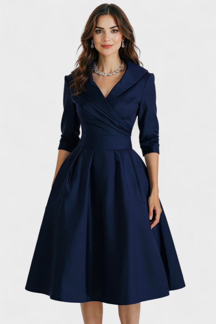 Ceryn | Saténové Midi Šaty