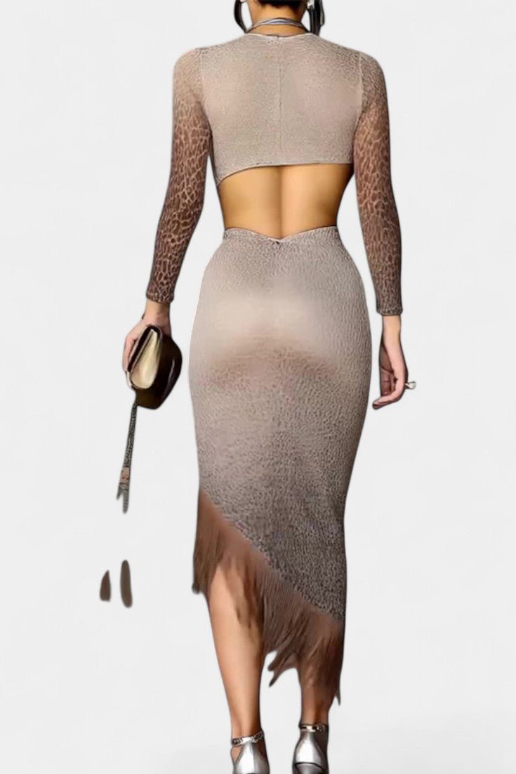 Irene Leopardi™ | Kiertoleikkaus & frillat