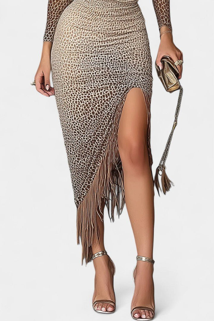 Irene Leopardi™ | Kiertoleikkaus & frillat