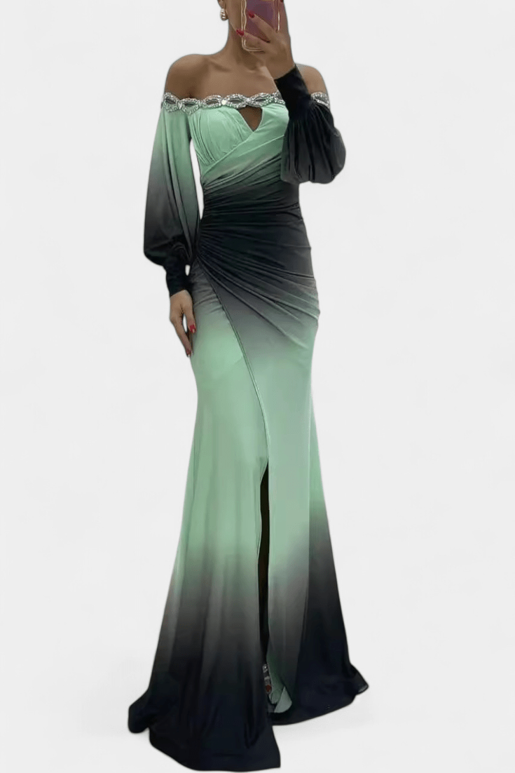 Julitta Maxi Šaty™ | Design s odhalenými rameny