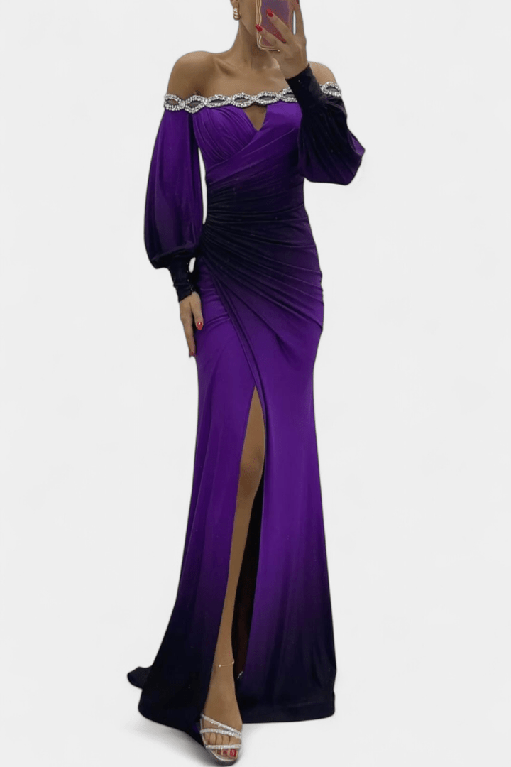 Julitta Maxi Šaty™ | Design s odhalenými rameny