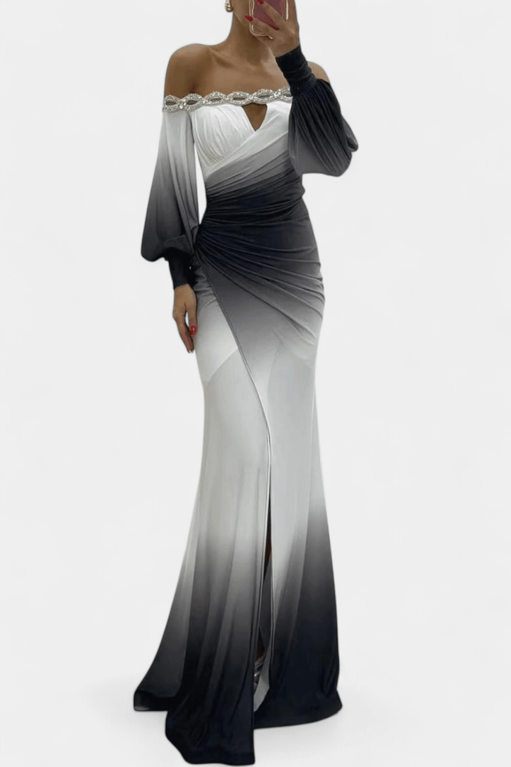 Julitta Maxi Šaty™ | Design s odhalenými rameny