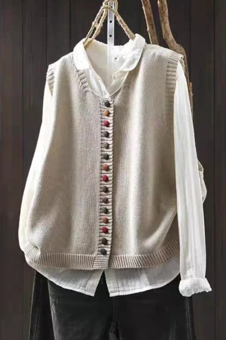 Karmen™ | Stylová Pletená Vesta