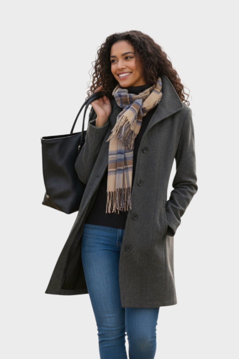 Leila™ kabát – Klasická elegance