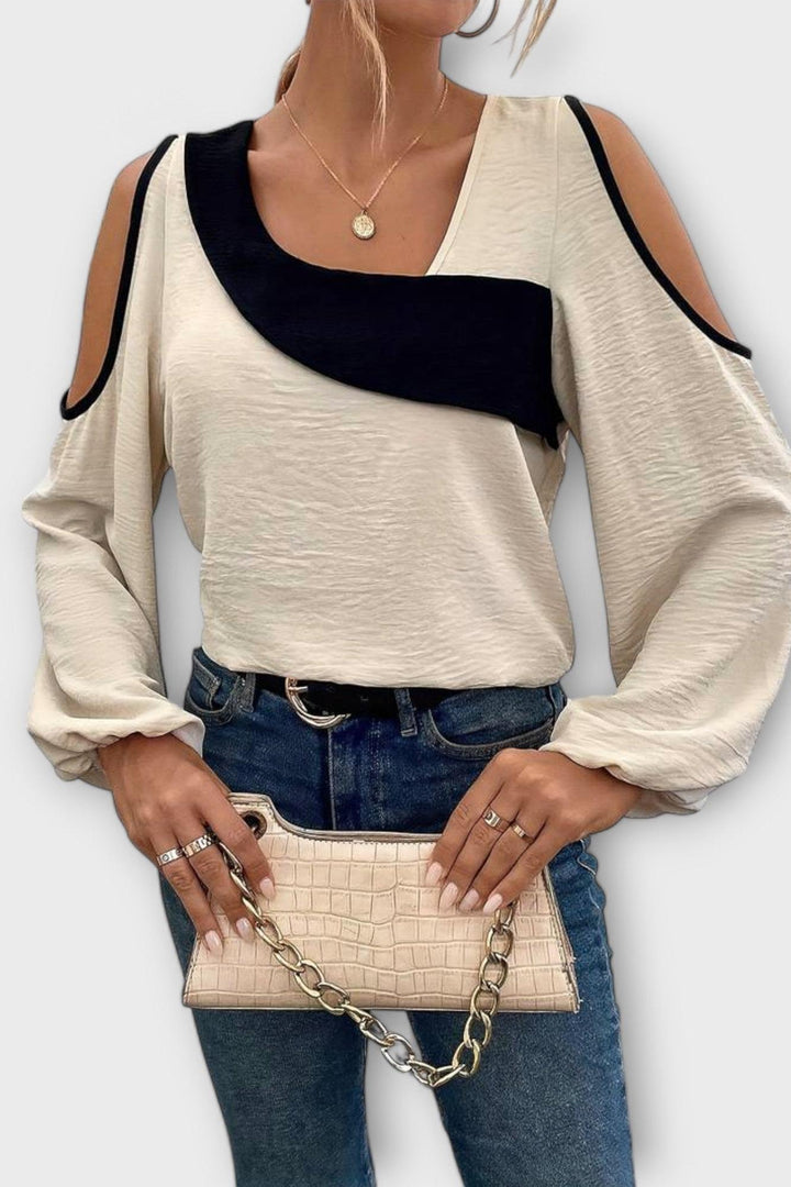 Mariana - Tričko s obdélníkovým výstřihem