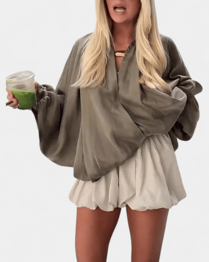 Maude - Olivově zelená bunda