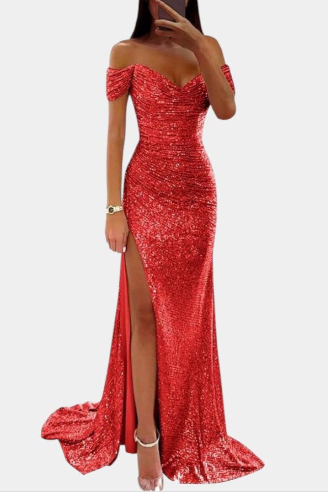 Molinas™ | Lesklé mořské panenky šaty