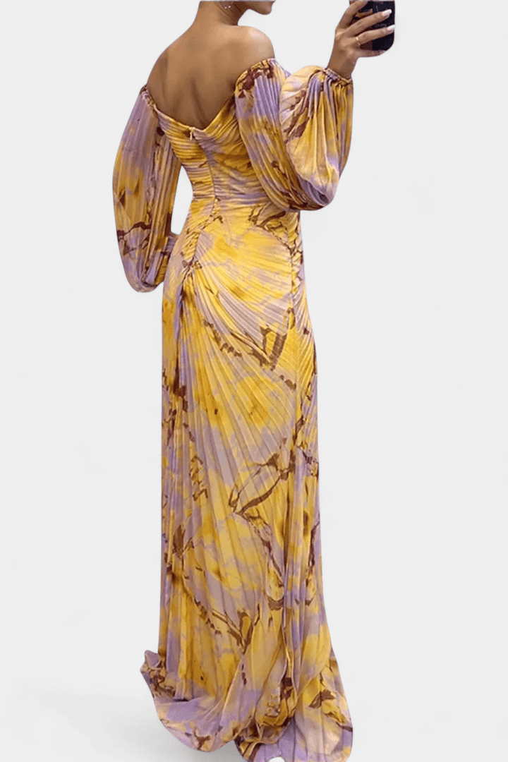 Quintessa™ | Barevné Plisované Maxi