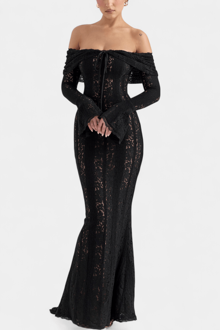 Rosalie™ | Stylové šaty s odhalenými rameny