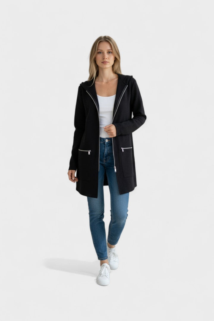 Veslina™ | Stylový Zip Svetřík