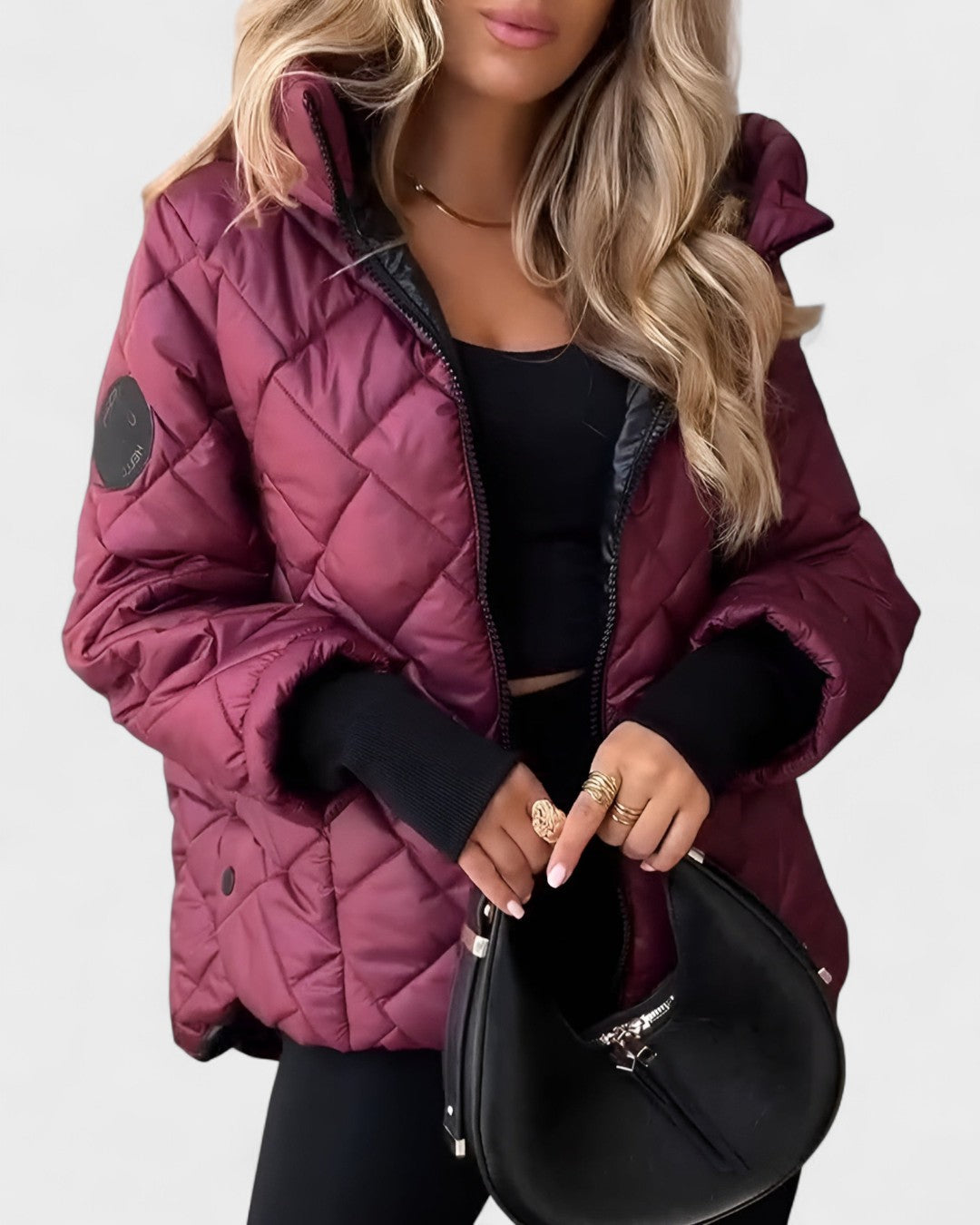 Ema™ | Stylová bunda s kapucí