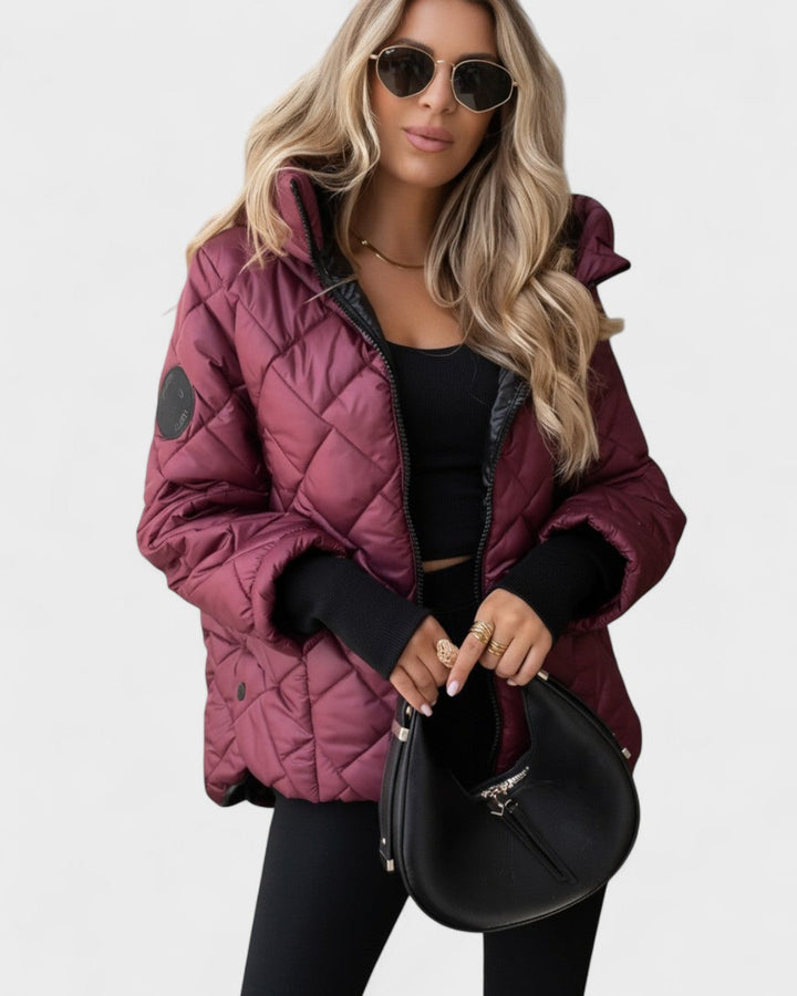 Ema™ | Stylová bunda s kapucí