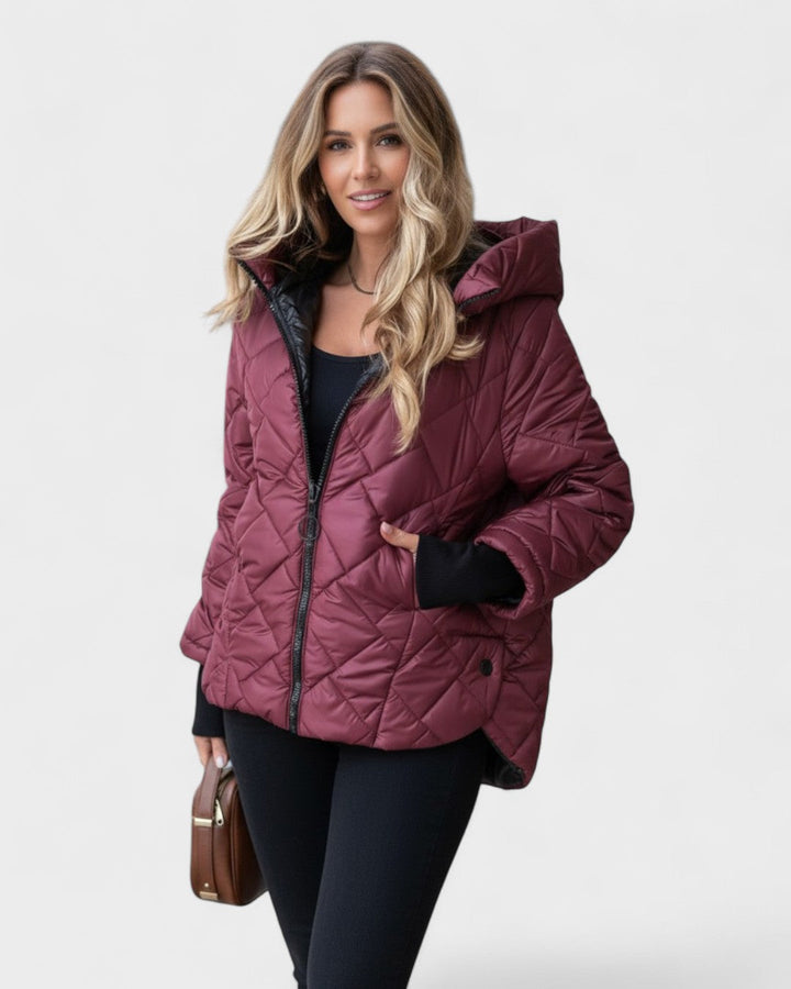 Ema™ | Stylová bunda s kapucí