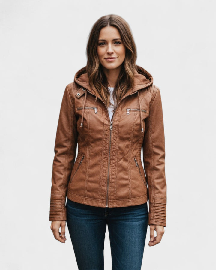 Klára™ | Kožená bunda